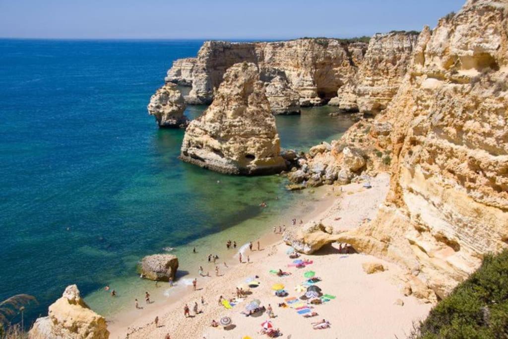 Apartamento Encantador A 100M Da Praia Carvoeiro  Buitenkant foto