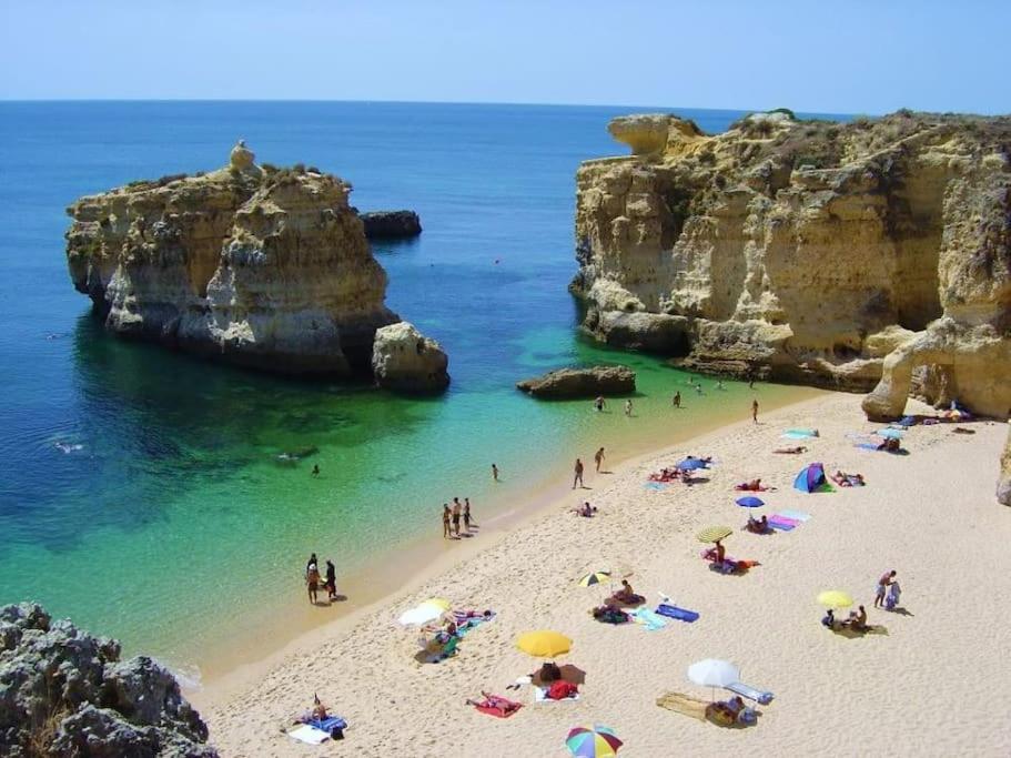 Apartamento Encantador A 100M Da Praia Carvoeiro  Buitenkant foto