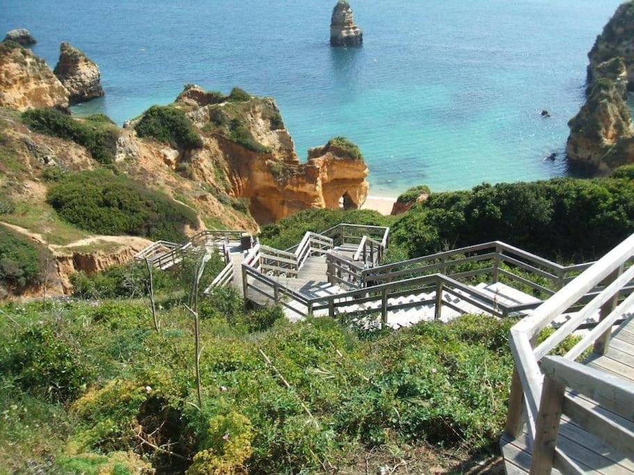 Apartamento Encantador A 100M Da Praia Carvoeiro  Buitenkant foto