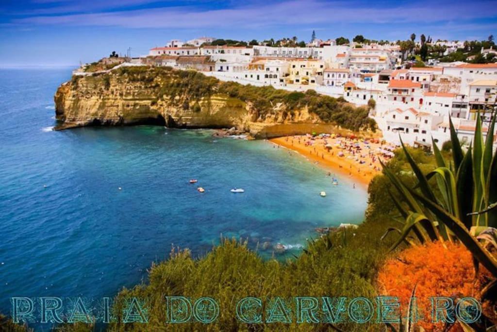 Apartamento Encantador A 100M Da Praia Carvoeiro  Buitenkant foto